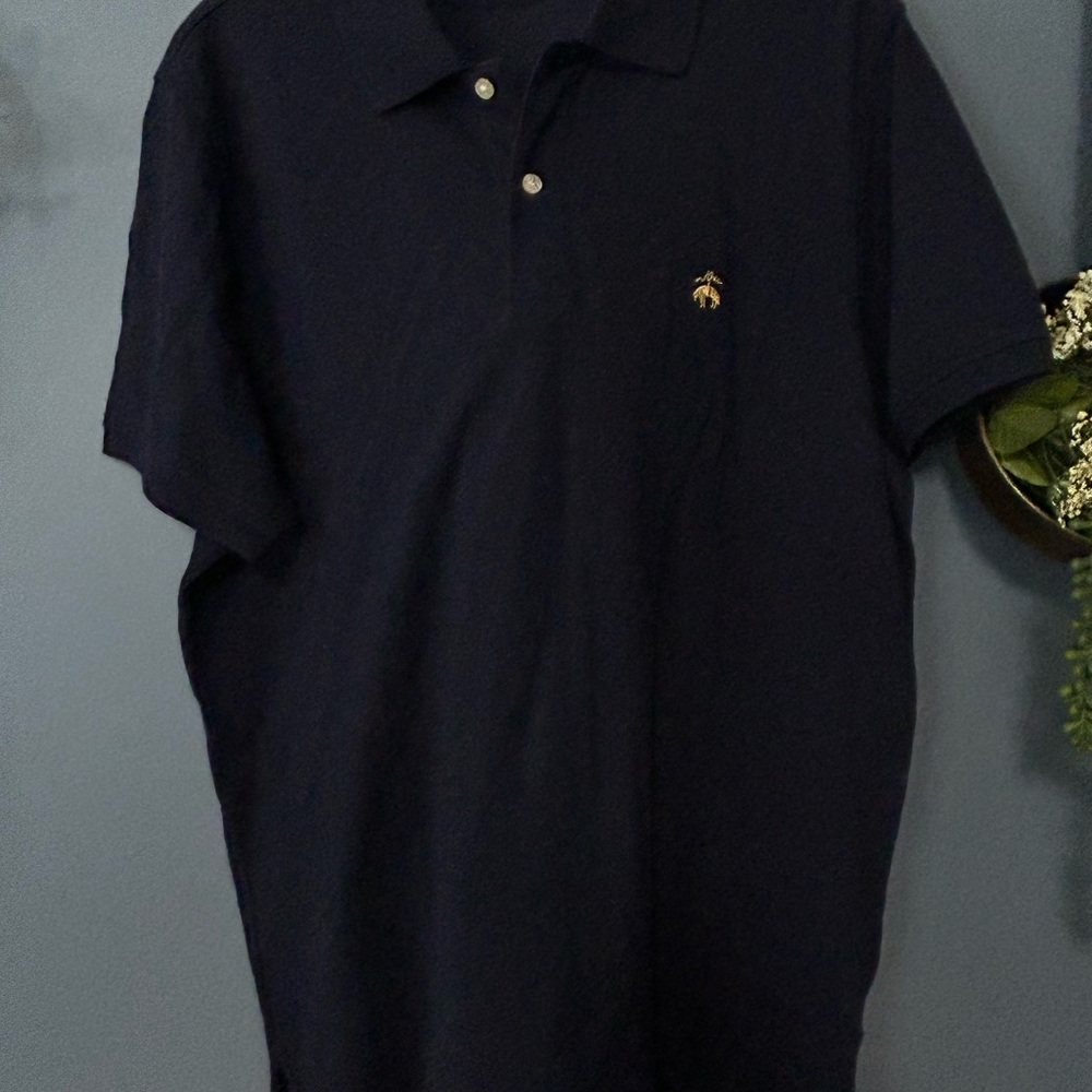 Brooks Brothers Navy Polo Shirt XL
